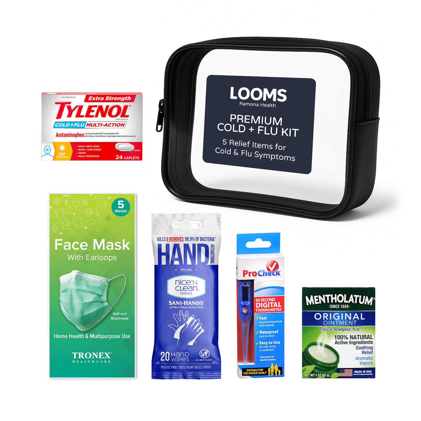 LOOMS Premium Cold & Flu Kit