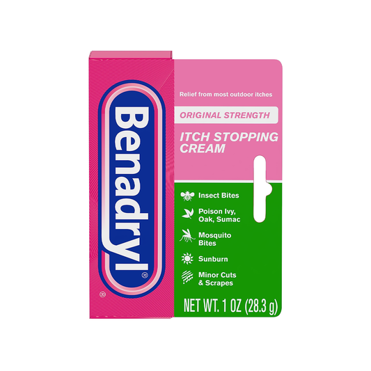 Benadryl Itch Stopping Cream 1% – 1 oz